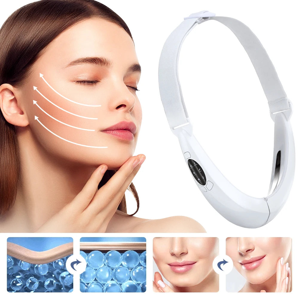 Radiant Glow Facial Rejuvenation Device for Firm and Sculpted Skin
