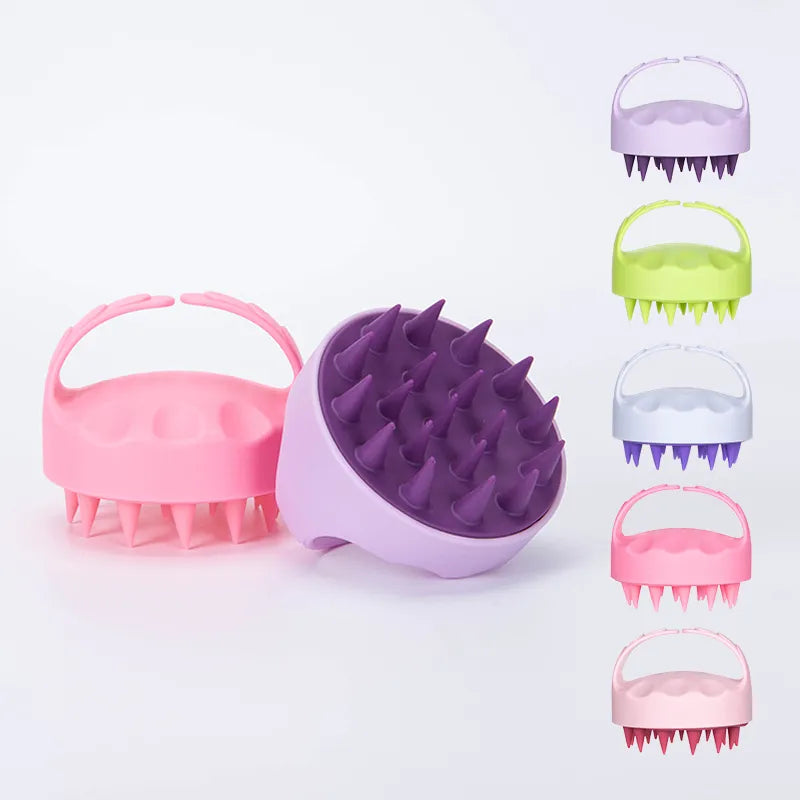 Silicone Scalp Brush: Luxurious Hair Massage and Care