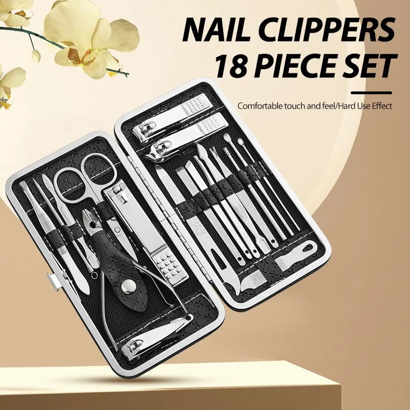 Nail Care Kit: Premium Set for Professional Home Grooming
