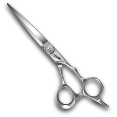 Titan Professional Barber Hair Scissors: Precision Stainless Steel Shears