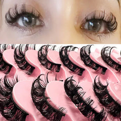 Russian Flair 3D Mink False Eyelashes: Dramatic Charm for Any Occasion