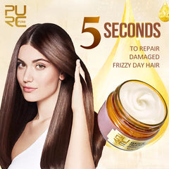 5-Second Magical Hair Mask for Frizz-Free & Smooth Hair - Keratin Treatment