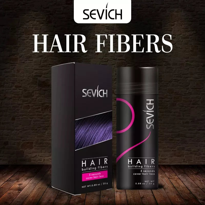 Sevich Hair Building Fiber Applicator Spray Instant Salon Hair Treatment Keratin Powders Hair Regrowth Fiber Thickening 10 color  beautylum.com   