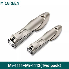 Stainless Steel Nail Clipper Set: Ultimate Precision & Bionic Design