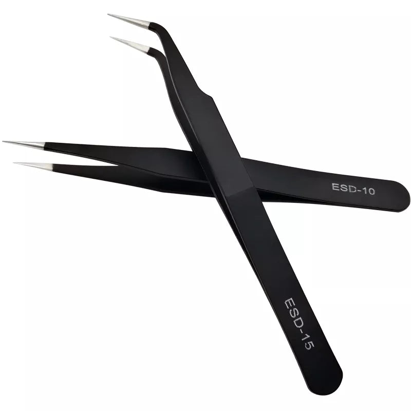 Precision Eyelash Extension Tweezers Set for Perfect Lashes & Beauty