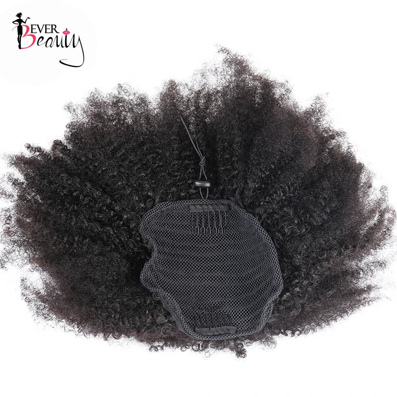 Afro Kinky Curly Remy Clip-In Hairpiece: Effortless Style Transformation