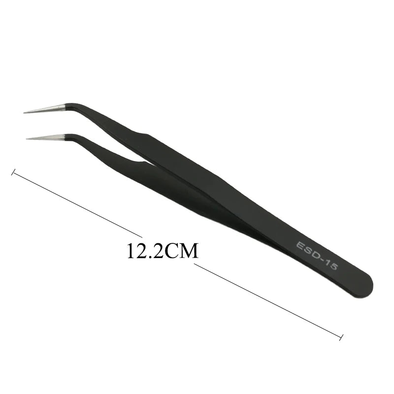 Precision Eyelash Extension Tweezers Set for Perfect Lashes & Beauty