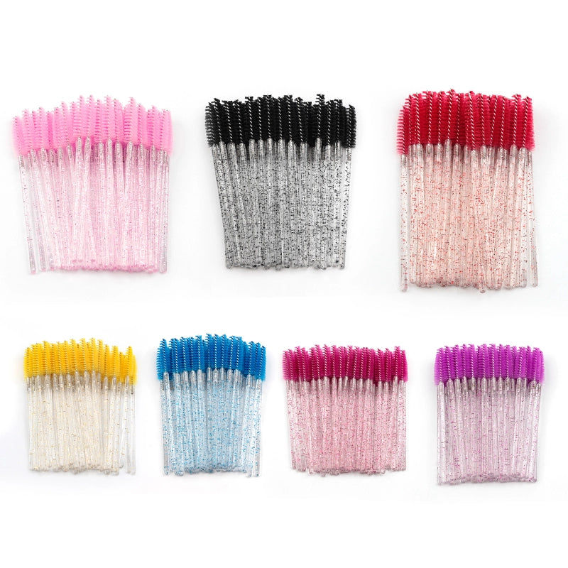 Disposable Mascara Wands - Colorful Eyelash Brushes