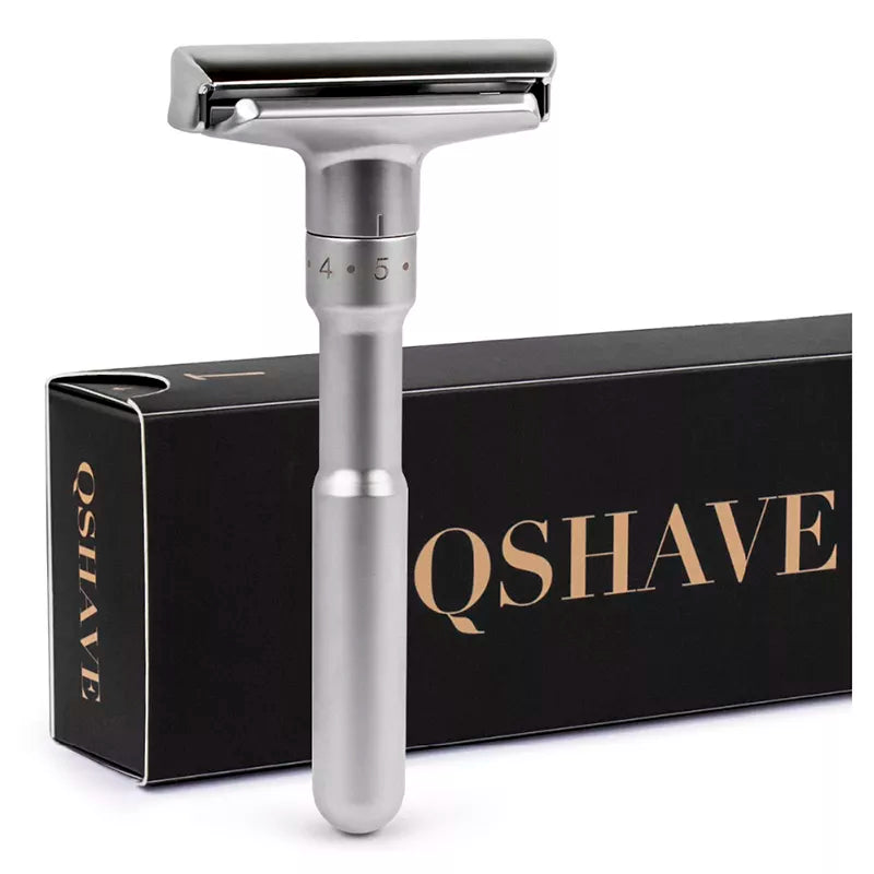 QSHAVE Adjustable Safety Razor: Elevate Your Shaving Experience