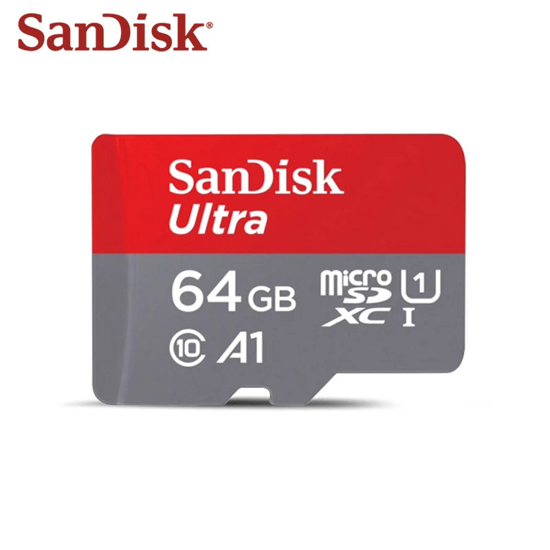 100% Original SanDisk Micro SD Card Class 10 TF Card 32GB 64GB 128GB Memory Card Up to 140MB/s for Phone Tablet Flash Card 256GB  My Store   