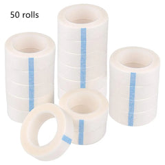 Eyelash Extension Adhesive Paper Tape Set: Lint-Free Breathable Cloth - Professional Pack