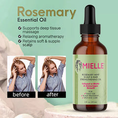 Rosemary Mint Hair Oil for Strong & Lustrous Growth & Shine