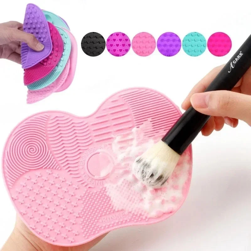 Silicone Makeup Brush Cleaner Mat: Effortless Cleaning Solution