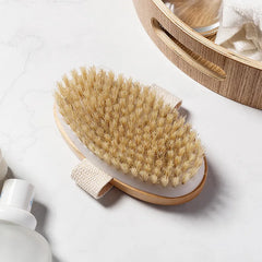 Natural Bristle Brush: Body Exfoliation & Relaxation Aid
