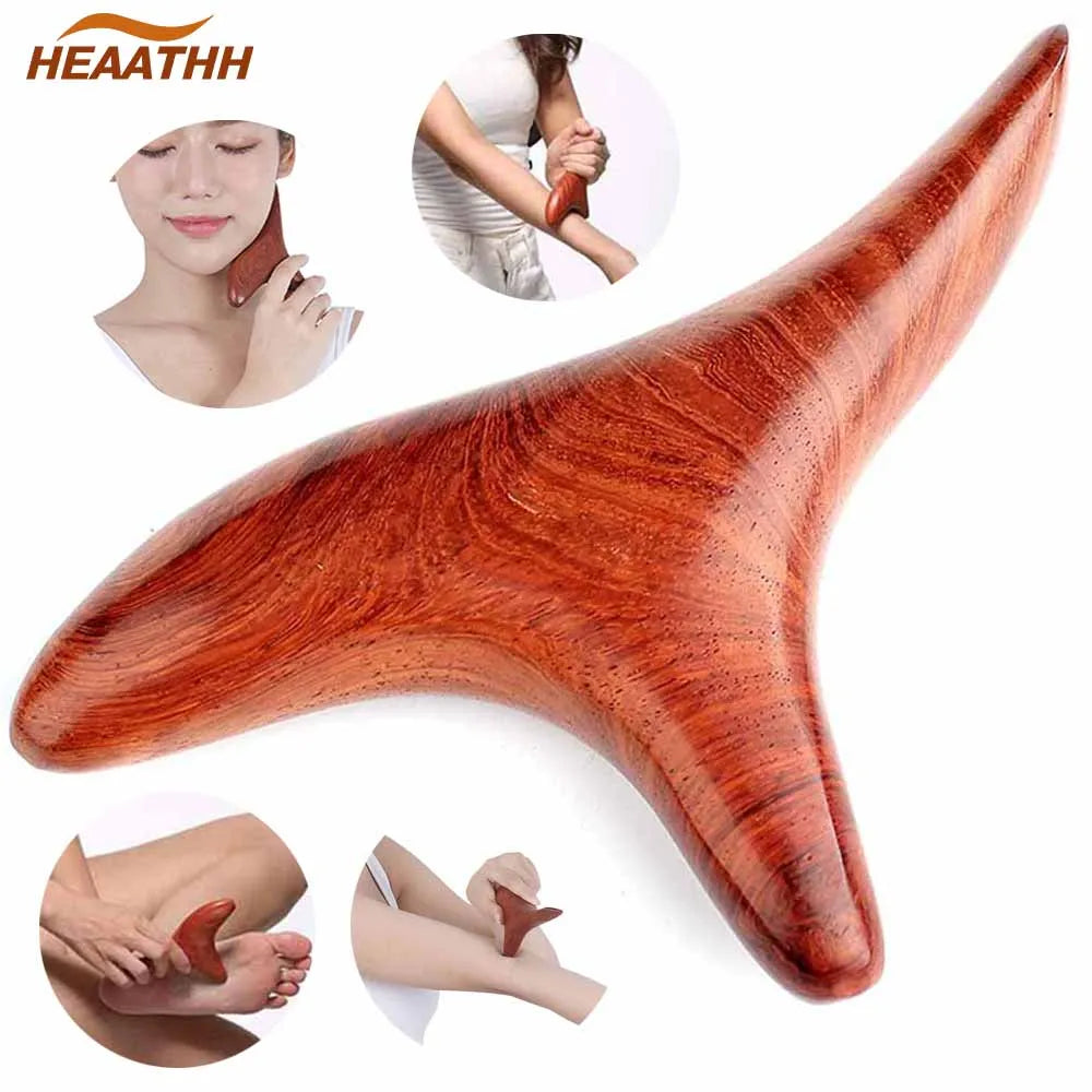 Wood Therapy Massage Tools for Full Body Relaxation & Circulation Boost