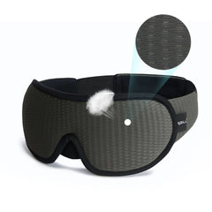3D Contoured Light Blocking Sleep Mask: Fall asleep quickly, perfect for travel.