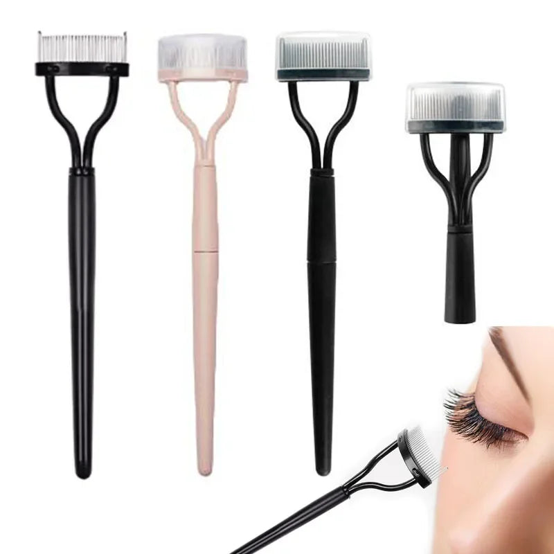Stainless Steel Eyelash Grooming Tool: Precision Curling and Separation