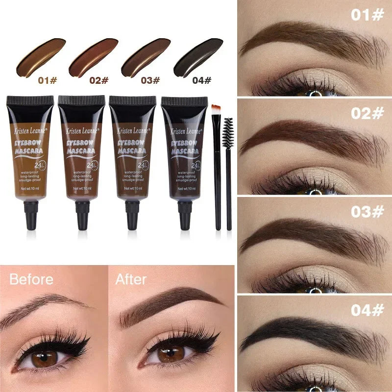 Enhanced Brow Tattoo Kit - Professional Liquid Pigments for Defined Brows