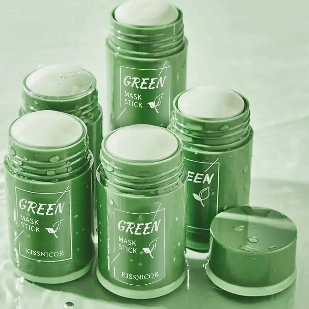 Green Tea Stick Mask: Purifying Blemish Treatment for Glowing Skin