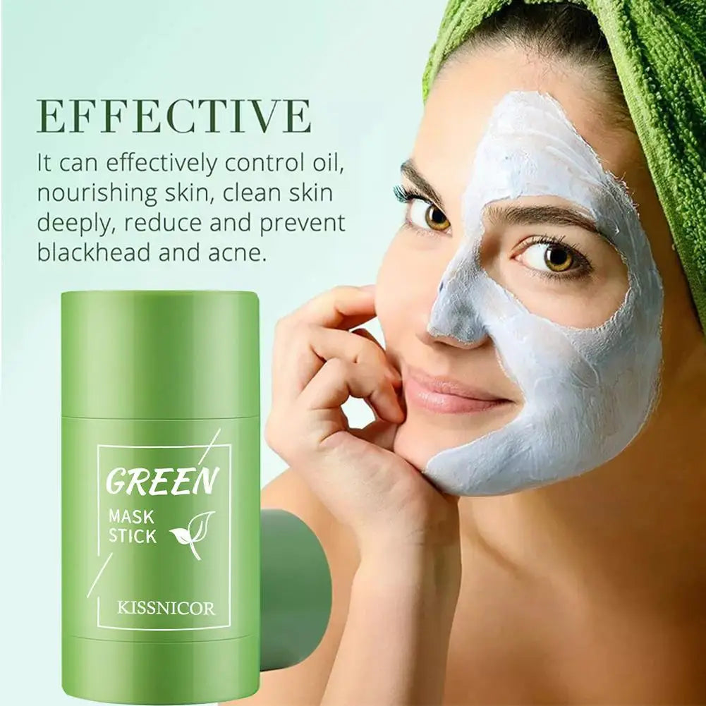 Green Tea Stick Mask: Purifying Blemish Treatment for Glowing Skin