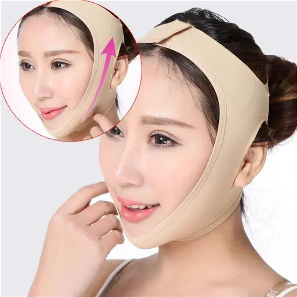 V-Line Face Contouring Bandage for Women - Chin & Cheek Lift Up Strap