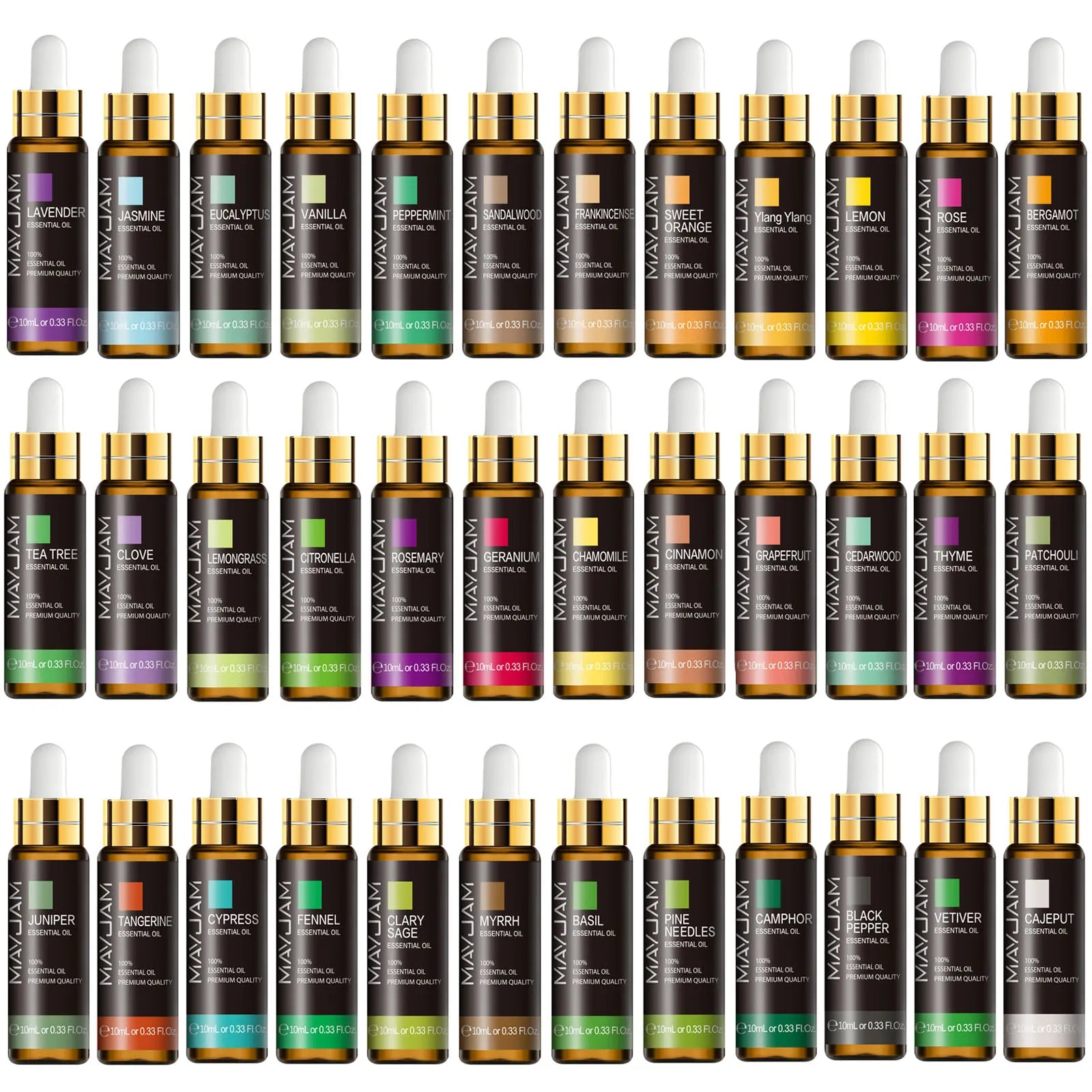 Aromatic Essence Oil Collection: Elevate Your Senses with Pure Oils