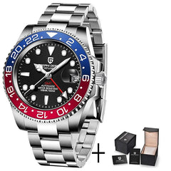 PAGANI DESIGN Luxury GMT Mechanical Wristwatch for Men
