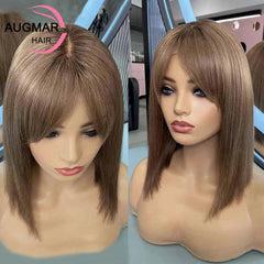 Brazilian Virgin Human Hair Lace Front Wig: Customizable Densities & Fast Delivery