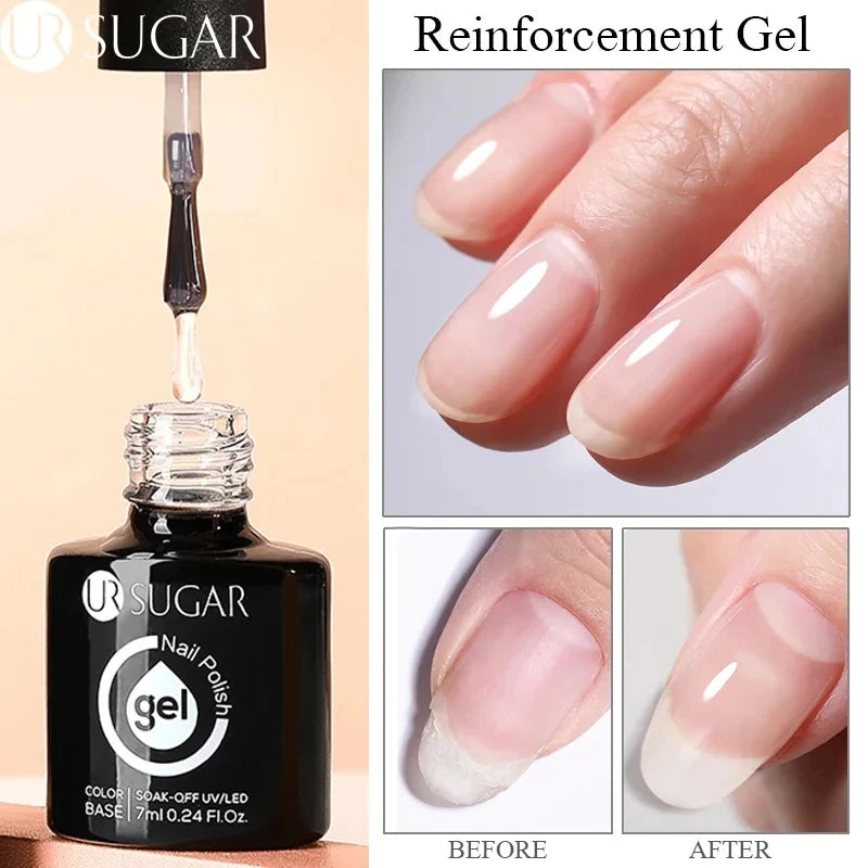 Stronger Nails Gel Polish Kit: Reinforcement for Long-Lasting UV LED Manicures
