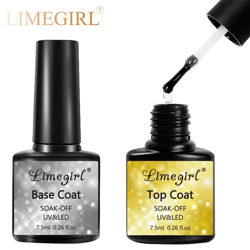 Limegirl UV Gel Top Coat - Salon-Quality Nail Care