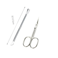 Stainless Steel Precision Nail Care Kit: Upgrade your nail grooming routine effortlessly.