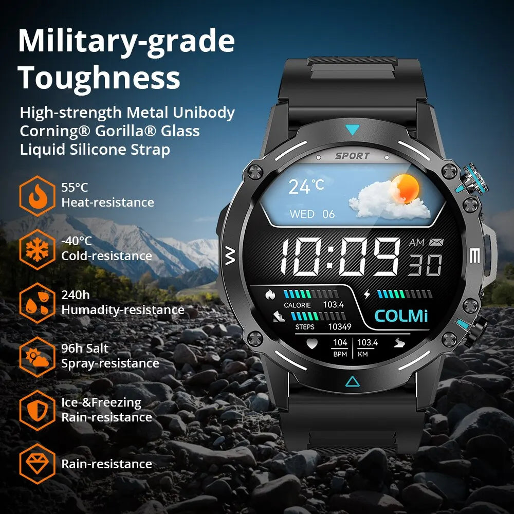 COLMI M42 Military Smartwatch: Performance, Style, Durability