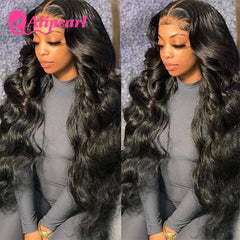 Brazilian Body Wave Lace Front Human Hair Wig: Natural Look & Volume