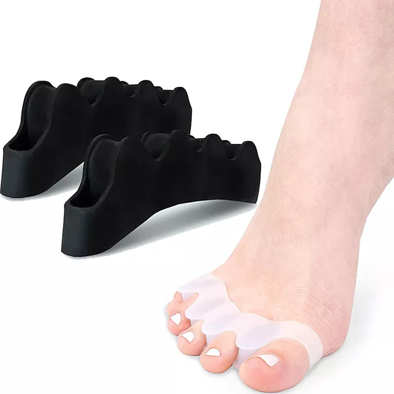 Silicone Toe Separator Set: Gentle Relief & Alignment for Happy Feet