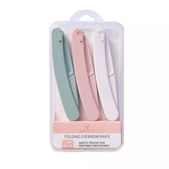Foldable Precision Women's Grooming Kit: Safe & Versatile Shaver
