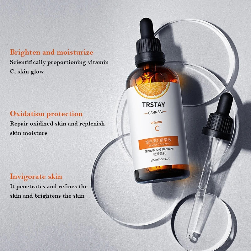 RadiantGlow Vitamin C Serum: Hydrating, Brightening Skin Repair Essence