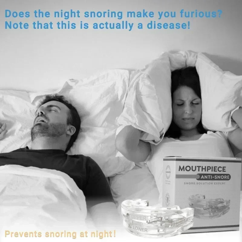 Anti Snoring Bruxism Mouth Guard Improve Sleeping Teeth Bruxism Sleeping Anti Snoring and Apnea Snoring Device To Stop Snorings  beautylum.com   