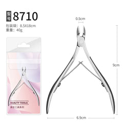 Precision Stainless Steel Cuticle Nippers: Effortless Nail Care Solution