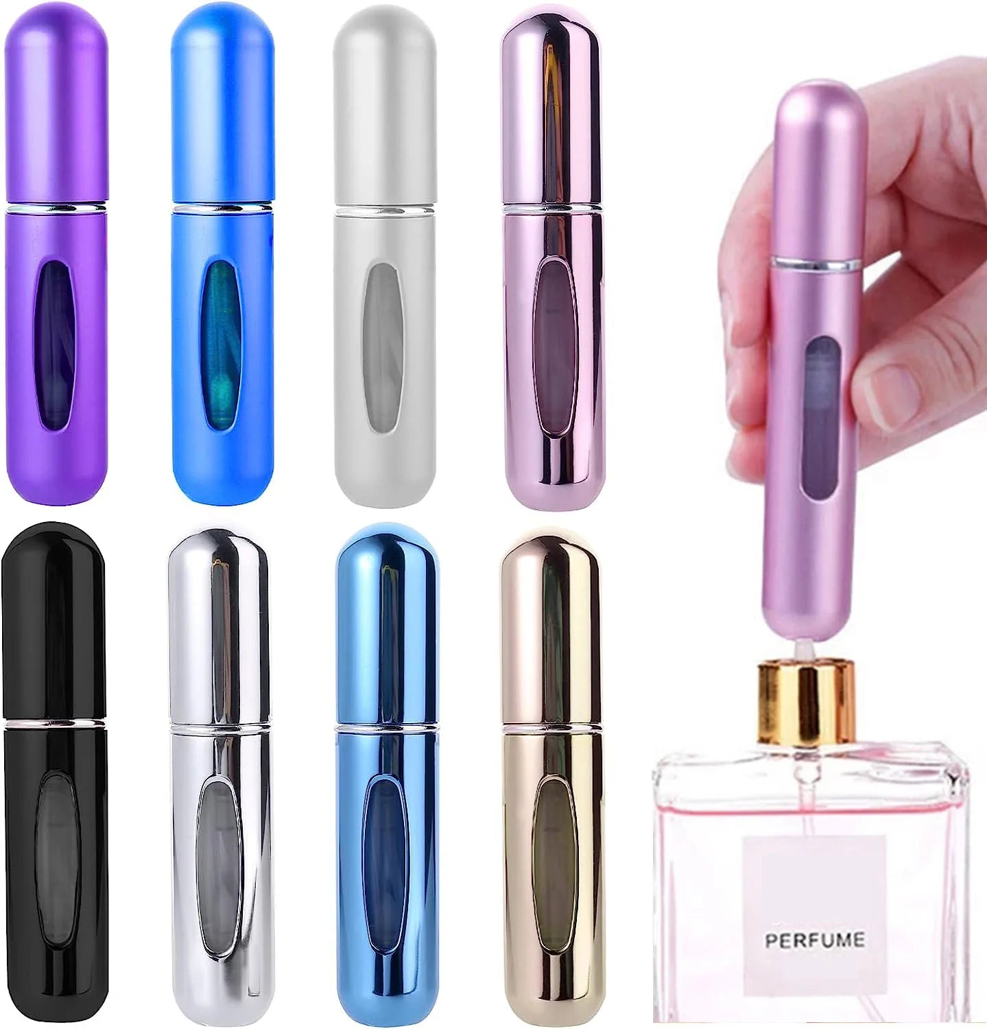 Mini Perfume Atomizer: Eco-Friendly Travel Spray Bottle