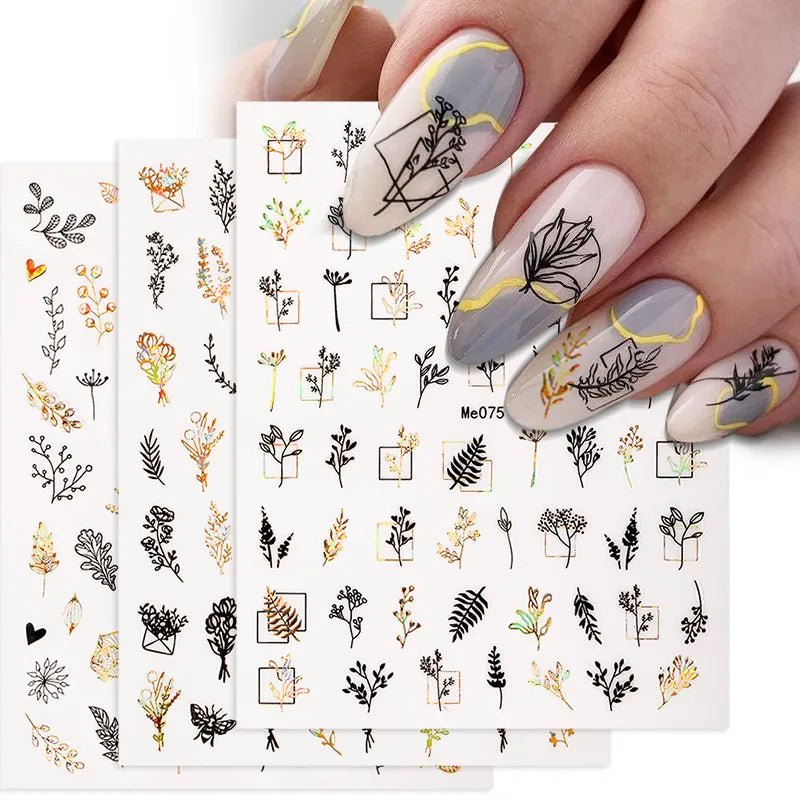 3D Gradient Nail Art Stickers: Elevate Your Style Game
