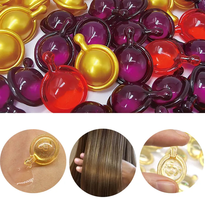 Revitalize Keratin Hair Capsules - Silky Smooth Solution