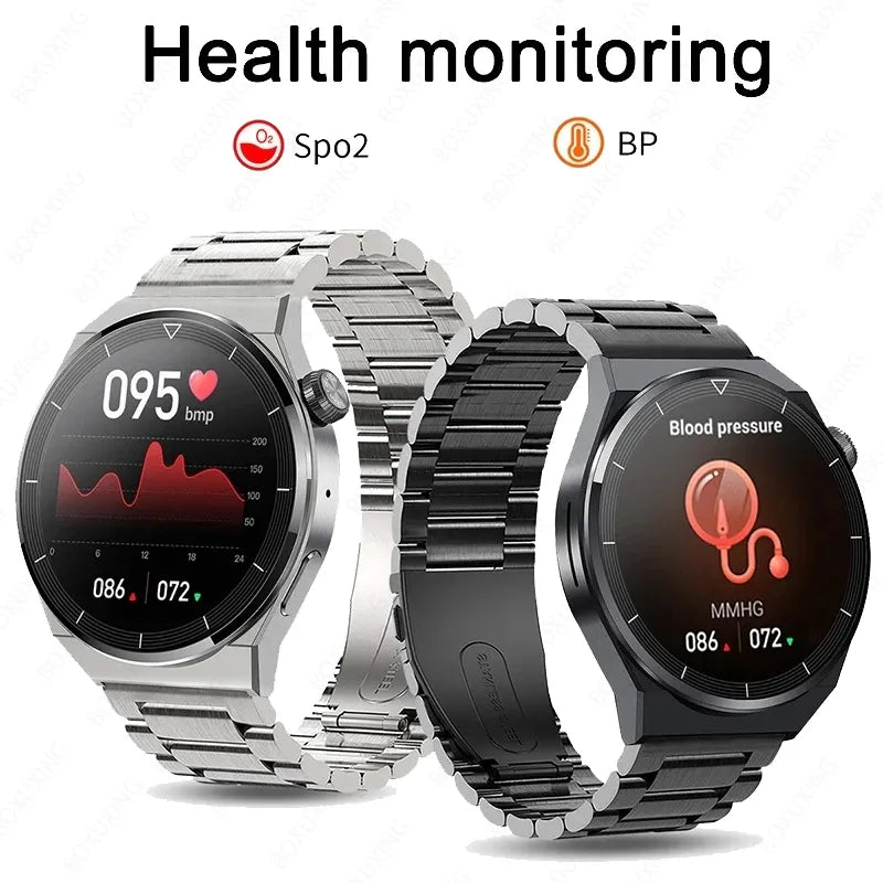 Huawei Xiaomi GT3 Pro Smartwatch: Stylish Health Monitor & Bluetooth Control