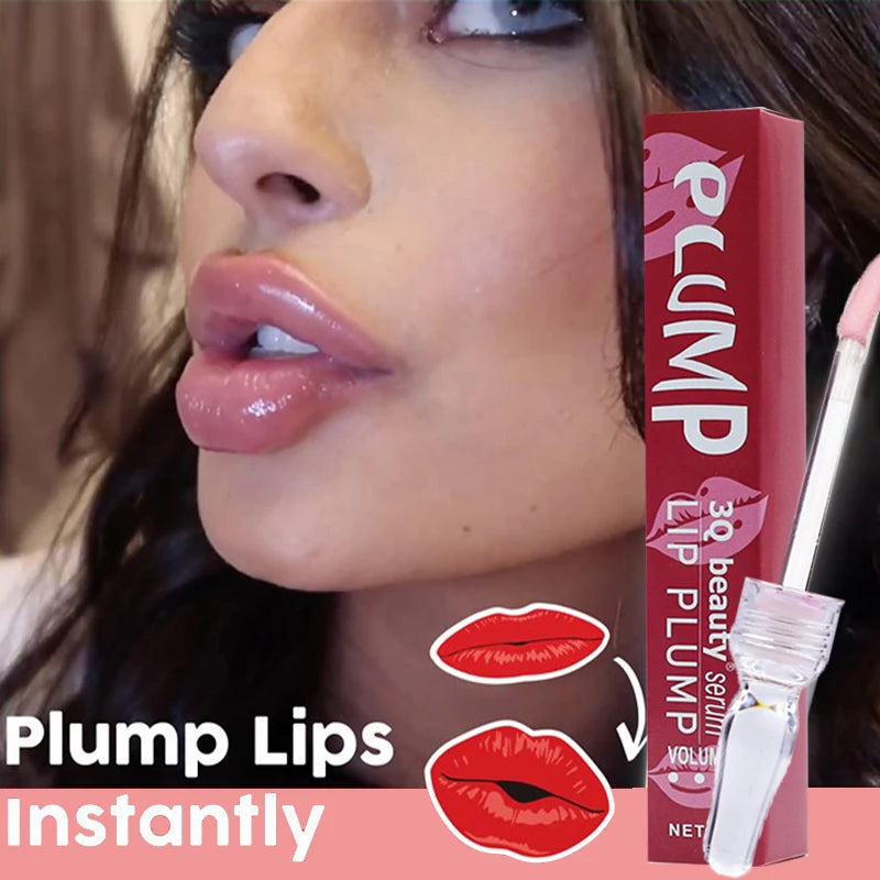 New Lip Plump Serum Increase Lip Elasticity Reduce Lip Mask Fine Lines Instant Volumising Increase Moisturizing Lip Essence Oil  beautylum.com   