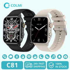 COLMI C81 Smartwatch: Stylish Fitness Tracker with 100 Sports Modes
