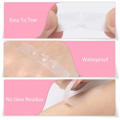 Flawless Micropore Eyelash Extension Tape: Professional Grade Transparency