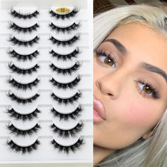 Mesmerizing 3D Mink Lashes for Glamorous Eye Makeup: Elevate your beauty routine with these stunning lashes!