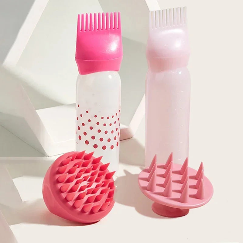 Hair Dye Brush Bottle: Precision Coloring Tool for Perfect Shade