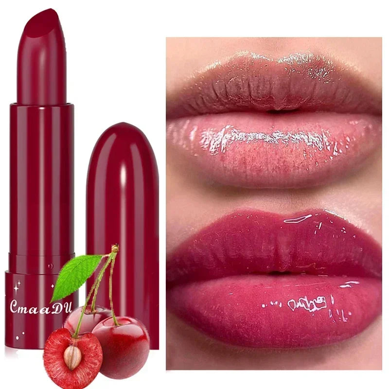Crystal Jelly Fruit Lip Balm Lasting Moisturizing Hydrating Anti-drying Lipsticks Reducing Lip Lines Natural Lips Care Cosmetics  beautylum.com   
