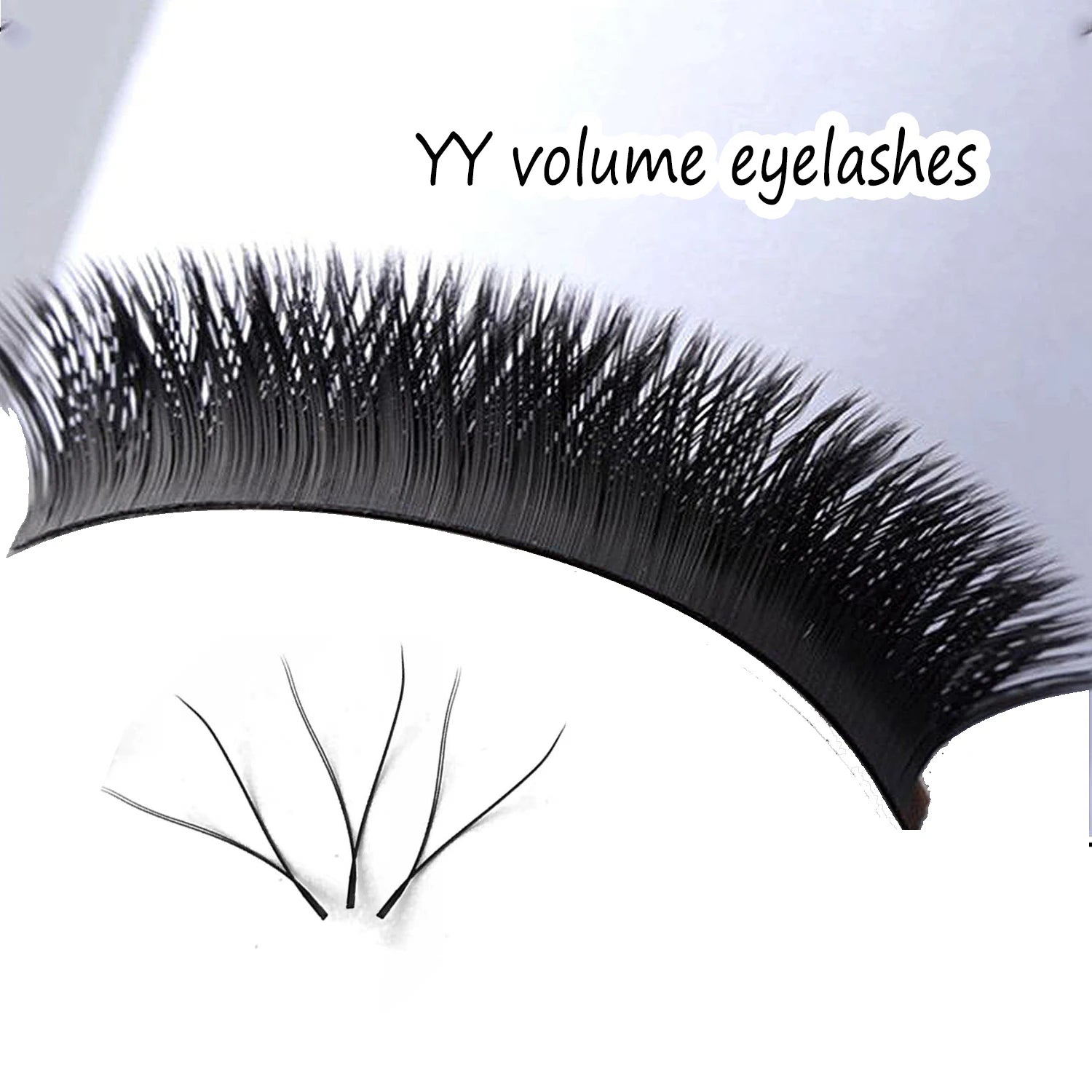 YY Y-Shaped Volume Eyelash Extensions: Dramatic Eyes Bundle