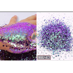 Iridescent Nail Flakes: Sparkle Your Nails with Holographic Glamour